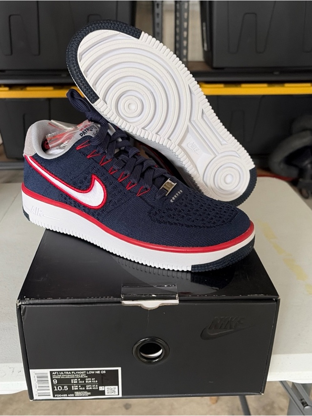 Nike Air Force 1 Ultra Flyknit Low - New England Patriots R.K.K.